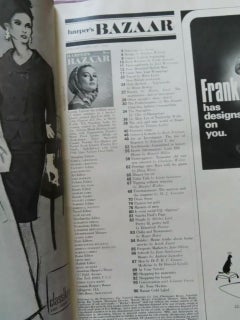 1969 Harper's Bazaar Magazine British Edition by Colin Glascoe