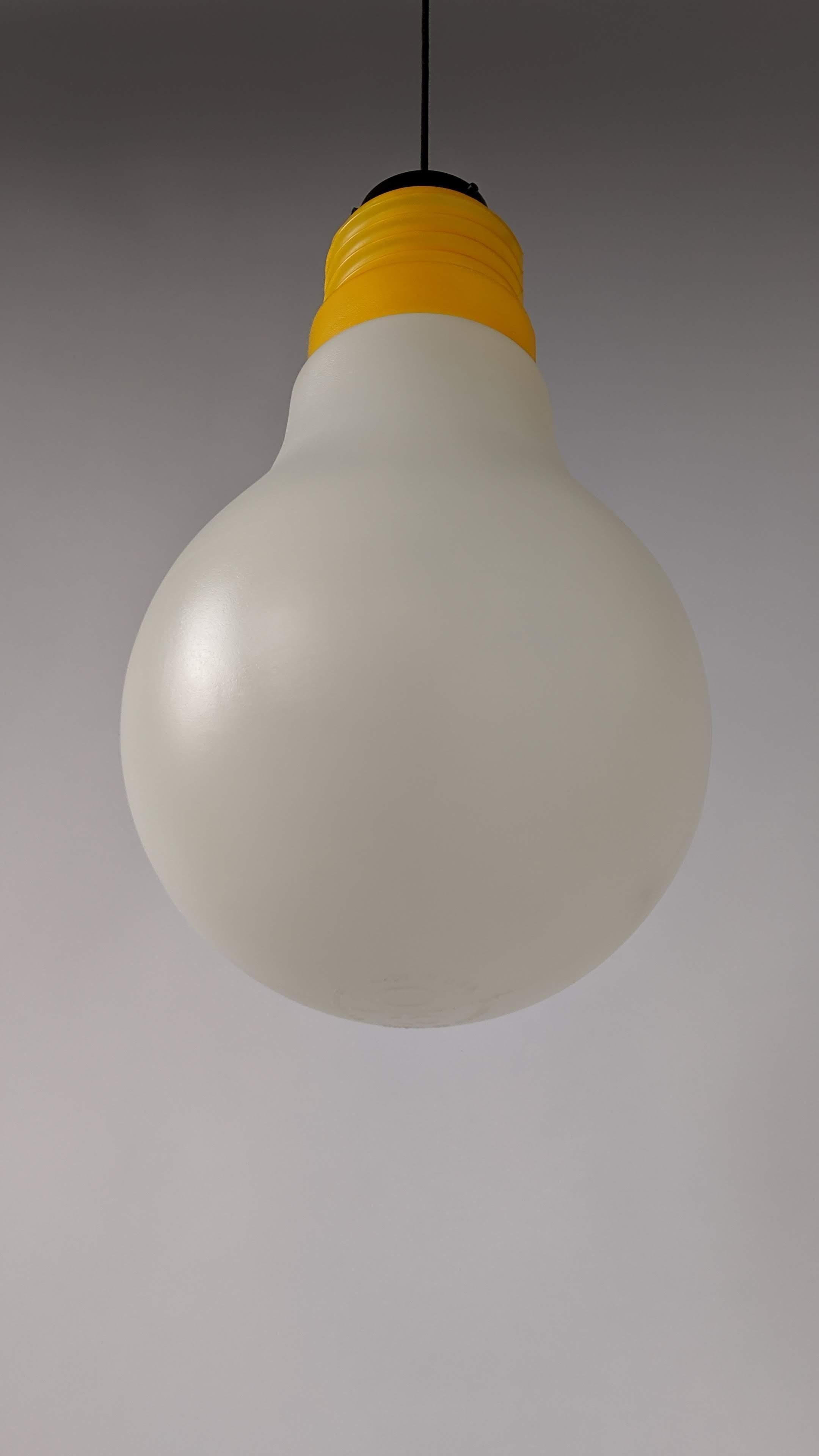 1969 Ingo Maurer Plastic Light Bulb Pendant, USA 3