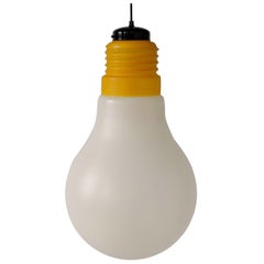 1969 Ingo Maurer Plastic Light Bulb Pendant, USA