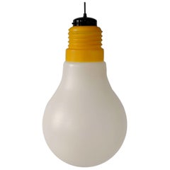 1969 Ingo Maurer Plastic Light Bulb Pendant, USA