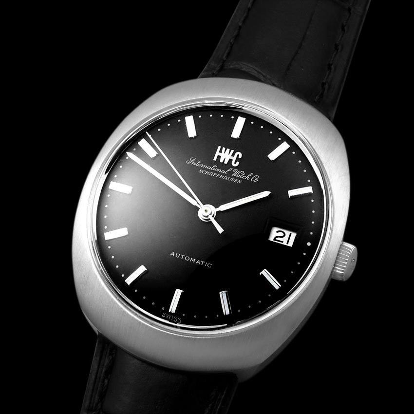1969 IWC Vintage Herrenuhr in voller Größe, Kal. 8541B Pellaton Automatik mit Datum im Angebot 1