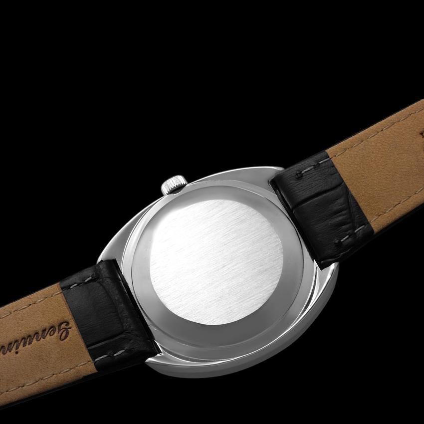 1969 IWC Vintage Herrenuhr in voller Größe, Kal. 8541B Pellaton Automatik mit Datum im Angebot 3