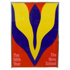 1969 Jack Youngerman Poster for The New School
