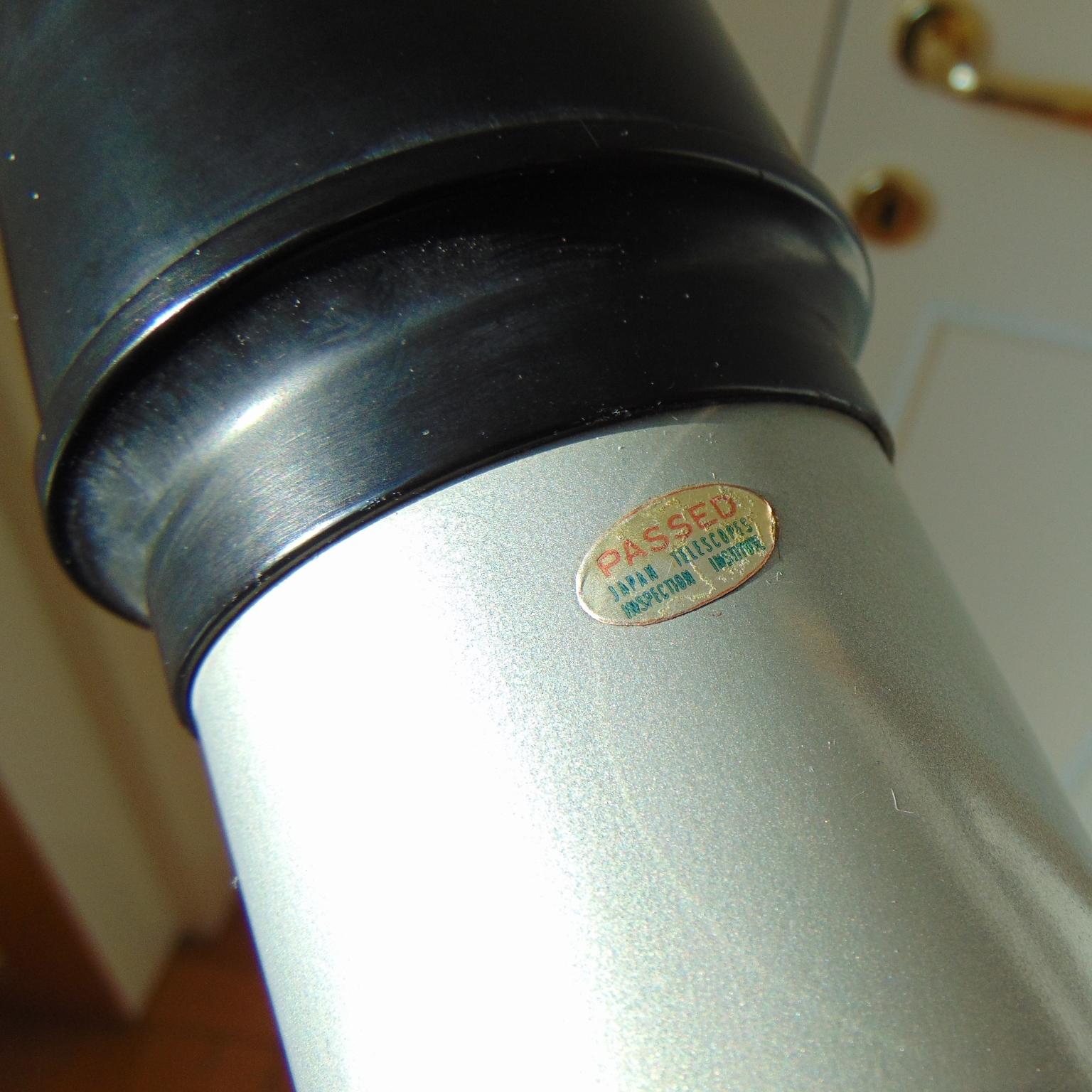 1969 Space Age Telescope Stein Optik Achromatic Coated Lens with Box, Japan In Good Condition In Arosio, IT