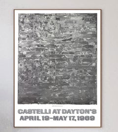 1969 Jasper Johns - Castelli at Dayton's Original Vintage Poster