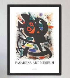 1969 Joan Miro - Pasadena Art Museum Original Vintage Poster