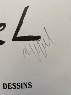 1969 Karel Appel Signed Lithograph Advertisement Print