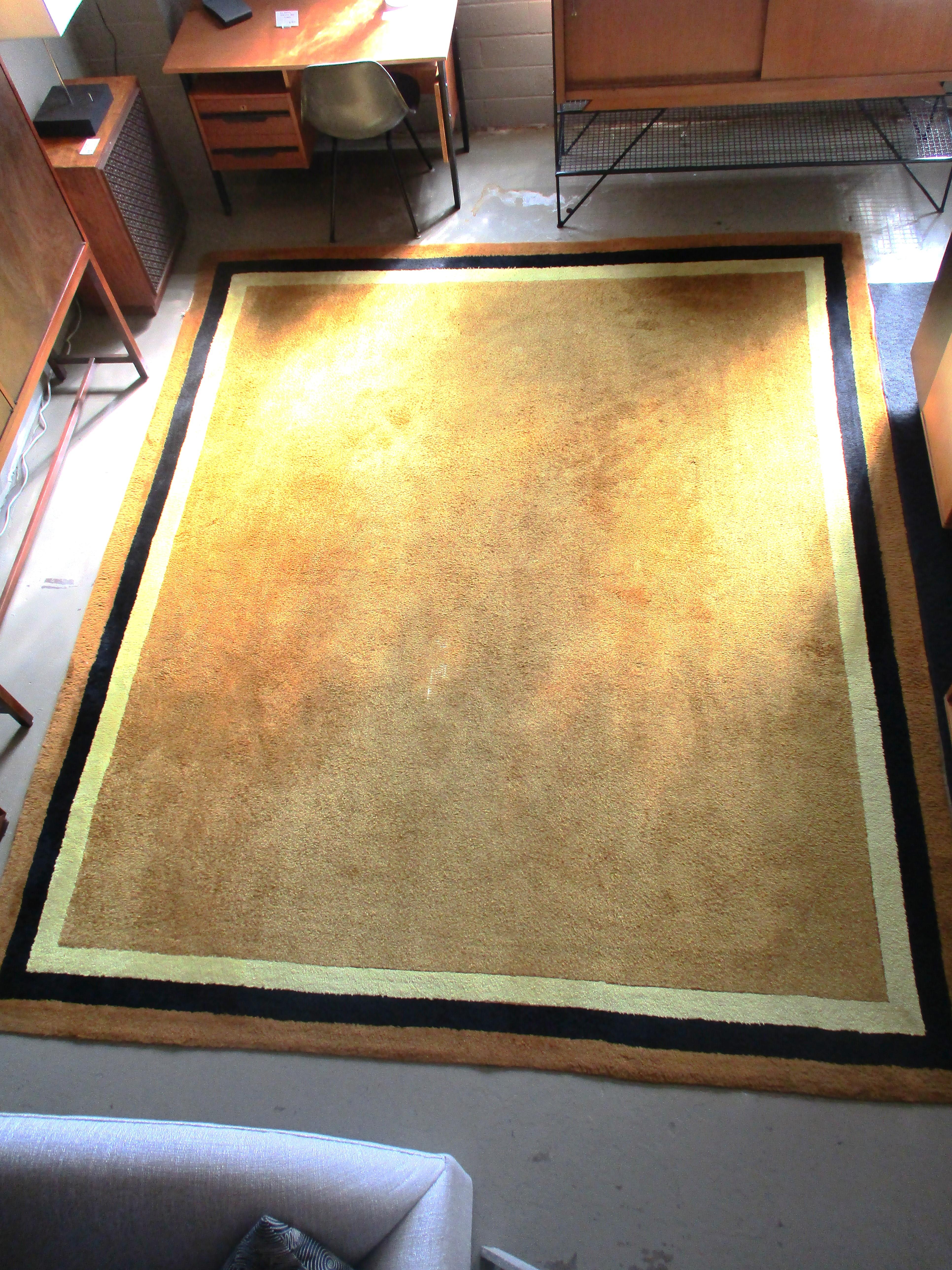 1969 Mid Century Edward Fields Large Area Rug  For Sale 2