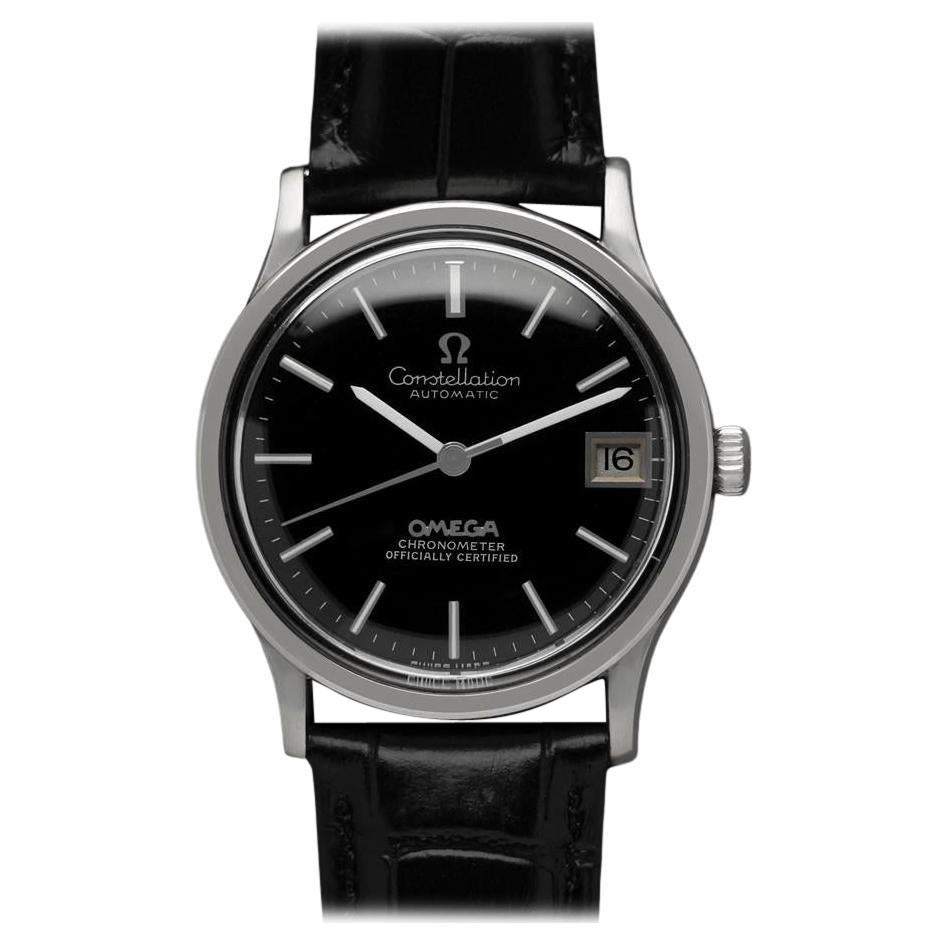 1969 Omega Constellation Vintage Reloj Cronómetro Automático para Hombre, Fecha - SS en venta