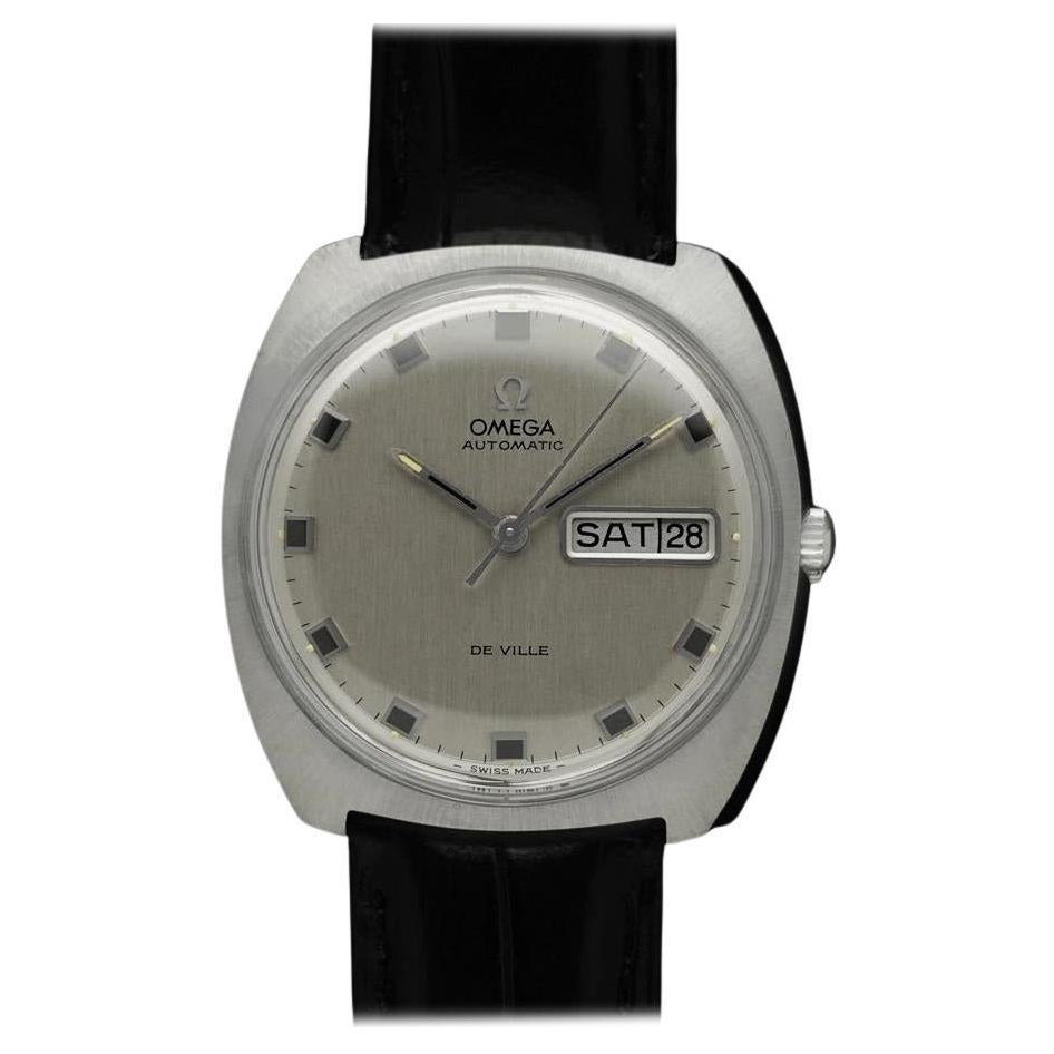 1969 Omega De Ville Reloj Retro Fechador para caballero - Acero inoxidable