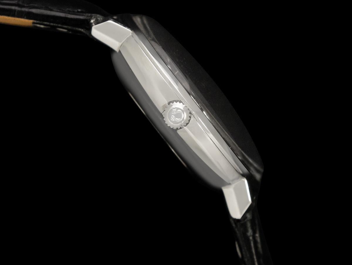 De los hombres 1969 Omega De Ville Vintage Hombre Cal. 565 Automático Esfera Viñeta Azul en venta