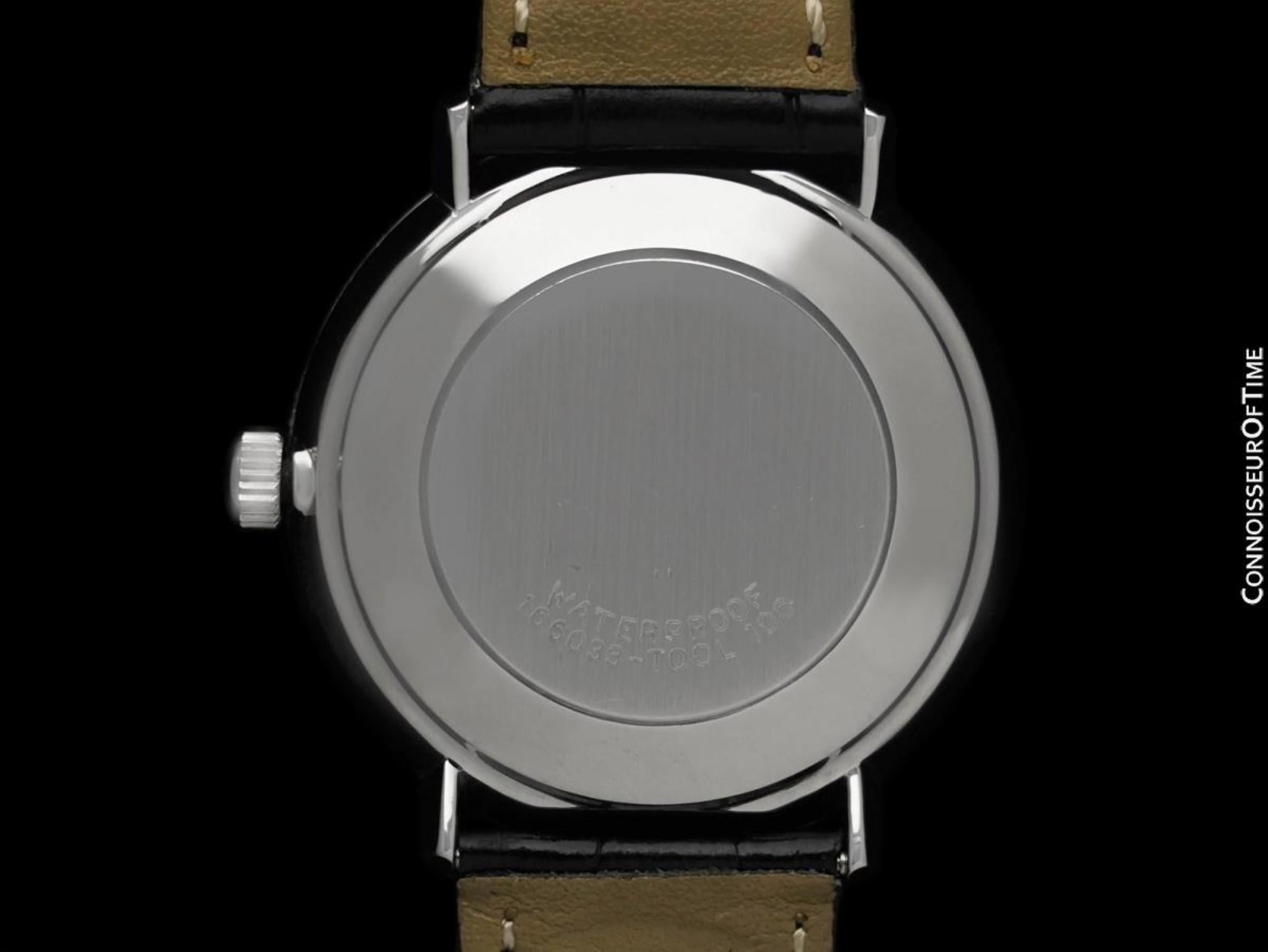 Men's 1969 Omega De Ville Vintage Mens Cal. 565 Automatic Watch - Stainless Steel For Sale