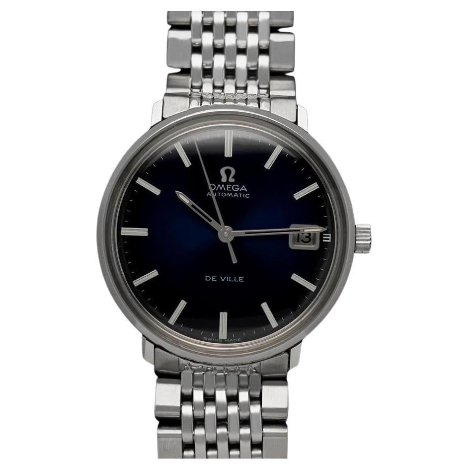 1969 Omega De Ville Vintage Herren Kal. 565 Automatikuhr - Edelstahl