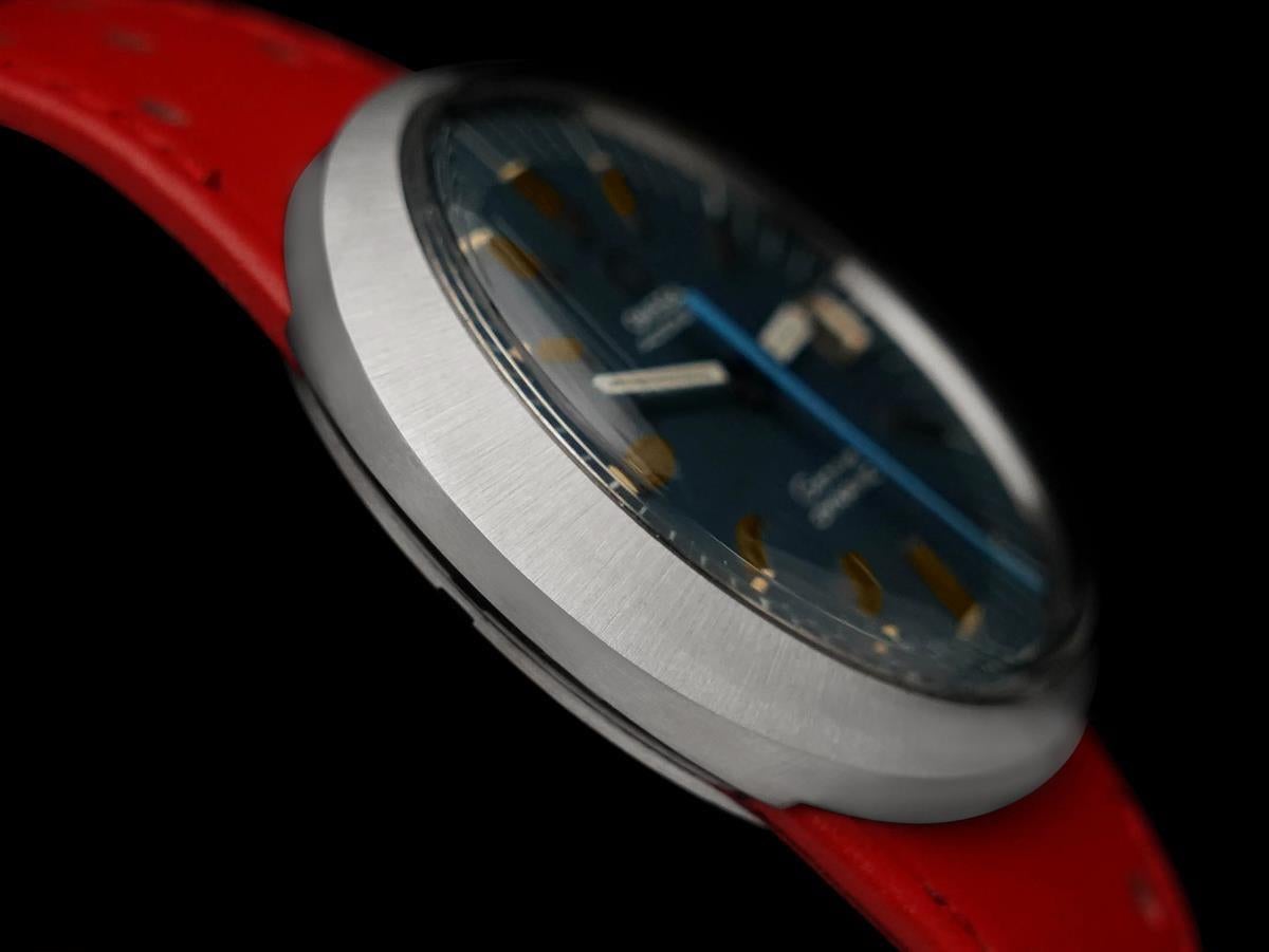 1969 OMEGA DYNAMIC Erste Generation Vintage Herren Kal. 565 SS Stahluhr im Angebot 3