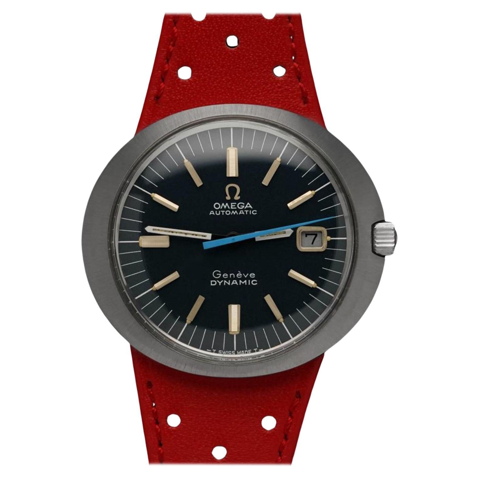 1969 OMEGA DYNAMIC First Generation Vintage Mens Cal. 565 SS Steel Watch