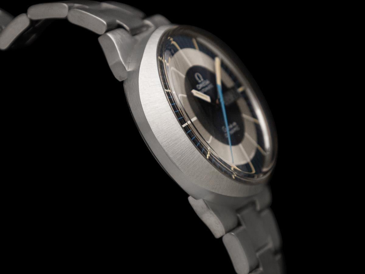 1969 Omega Dynamic Vintage Herren Kal. 752 Day Date Uhr - Edelstahl im Angebot 2