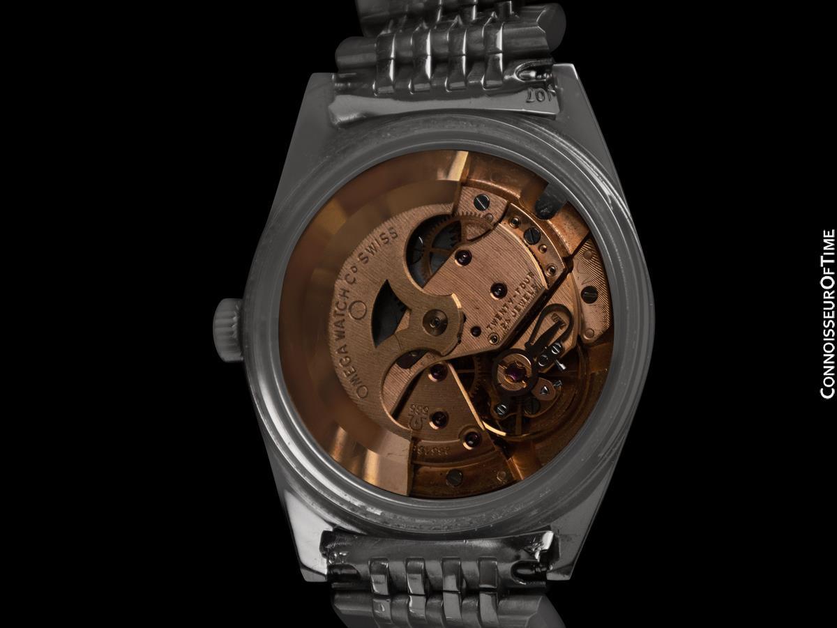 1969 Omega Geneve Vintage Hombre Cal. 565 Automático con esfera amarilla Ferrari en venta 3