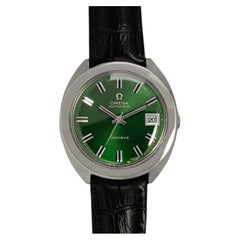 1969 Omega Geneve Vintage Mens Extra Large Cal. 565 SS Steel Watch - Mint
