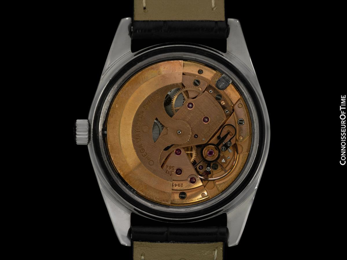 Omega Seamaster Chronometer Vintage Mens Cal. 564 Montre en acier inoxydable, 1969 en vente 3