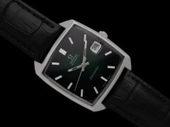 1969 Omega Seamaster Compressor Mens Vintage Watch with Cal. 565 and Emerald Dia