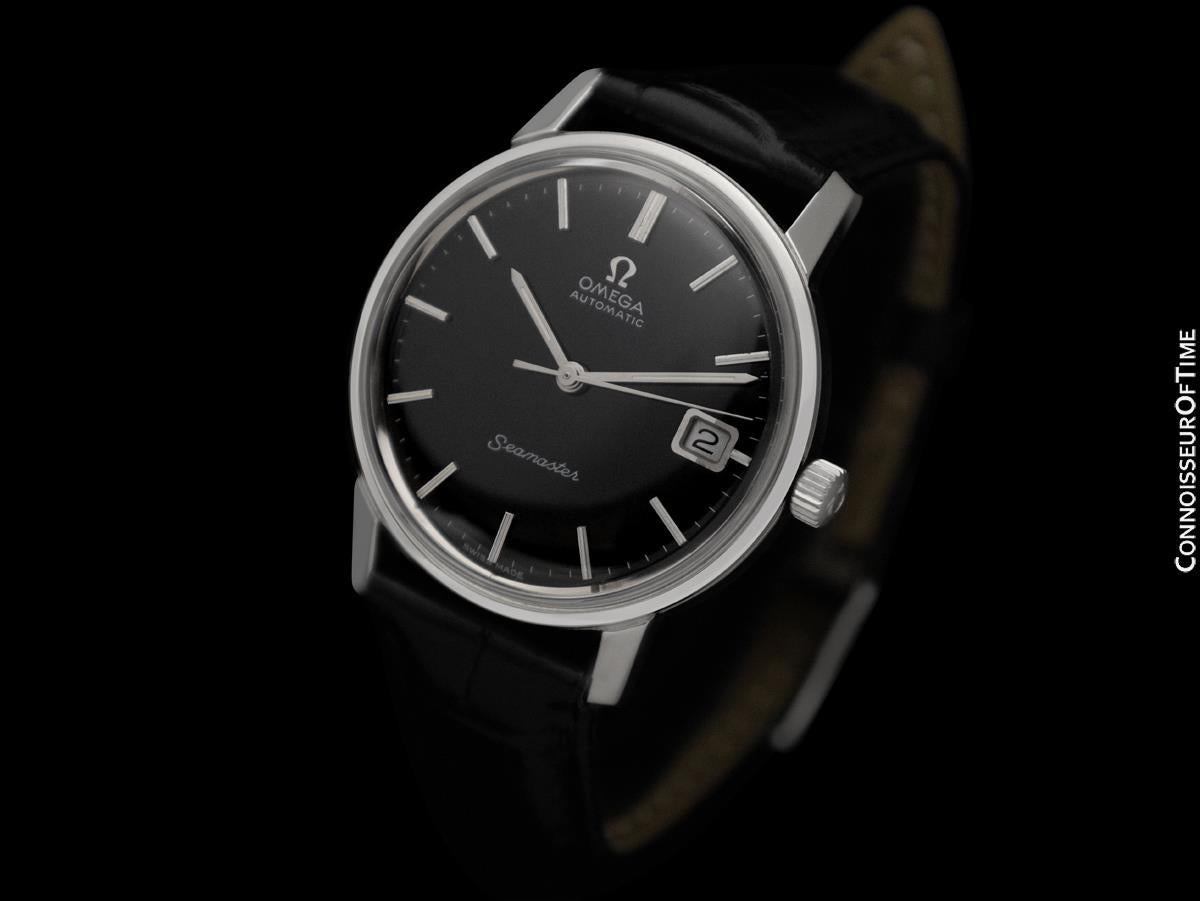 Rétro Omega Seamaster Montre vintage pour hommes Cal. 565, automatique, date, 1969