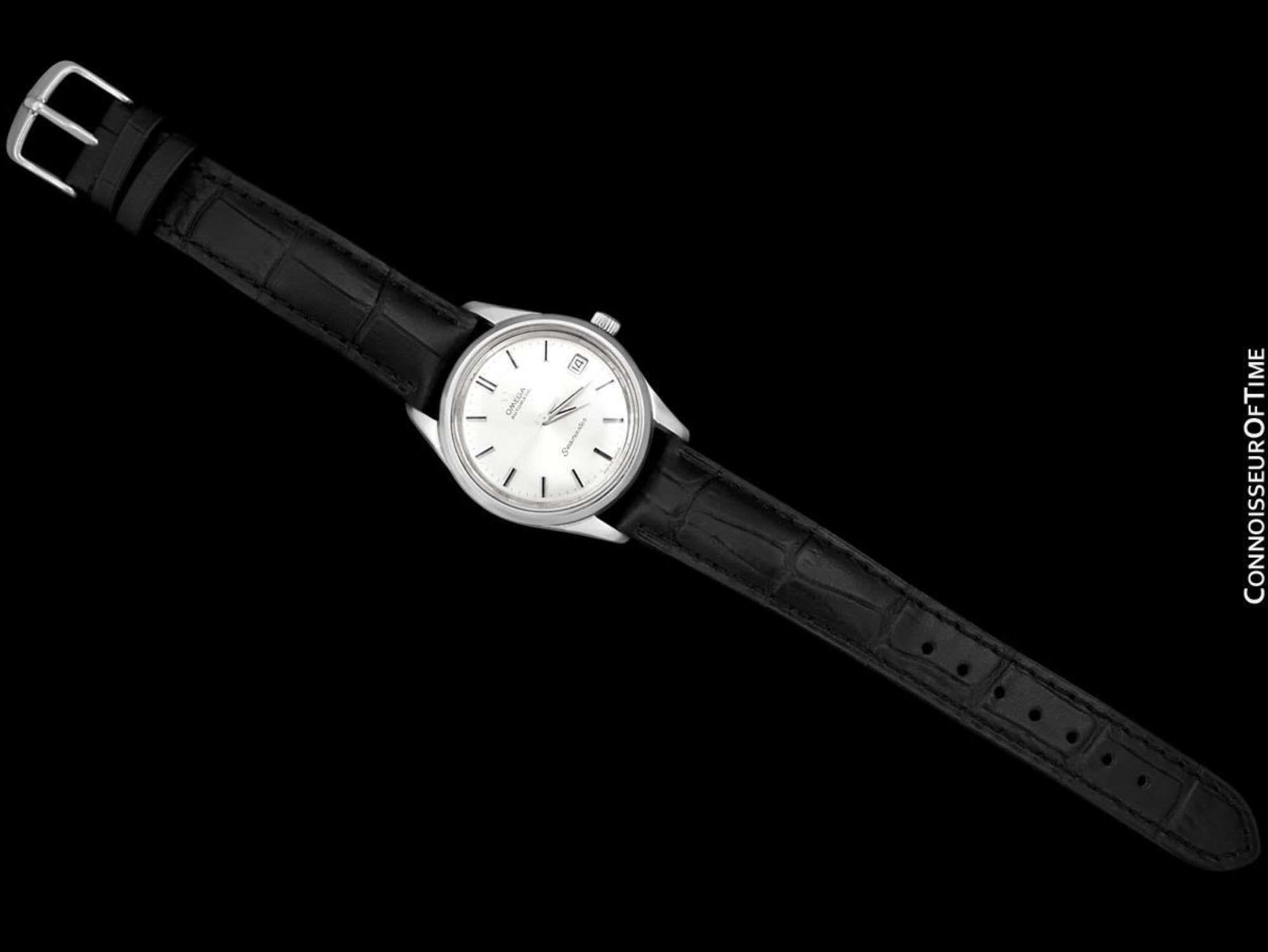 1969 Omega Seamaster Uomo Vintage Cal. 565, automatico, data - SS in vendita 9