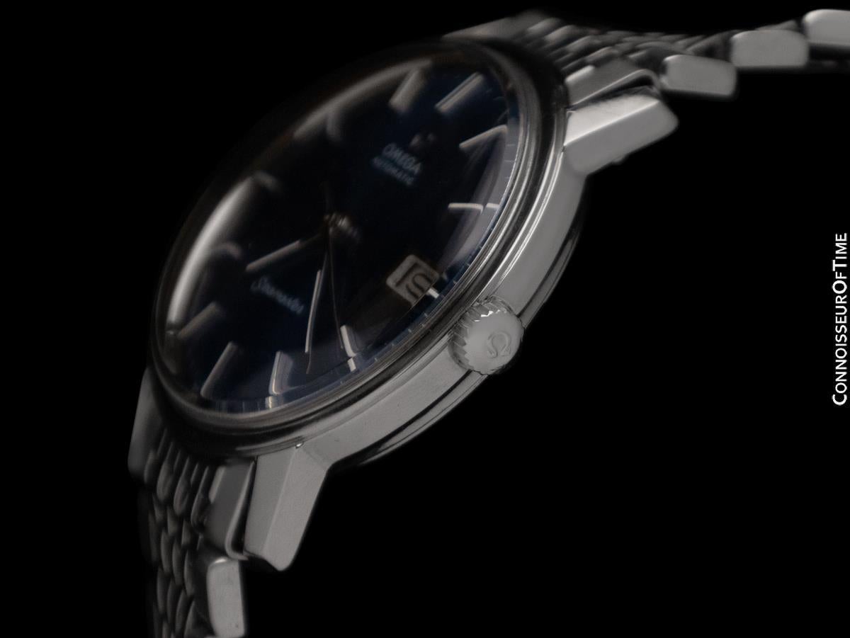 1969 Omega Seamaster Mens Vintage Cal. 565 Watch, Automatic, Date - SS In Excellent Condition In Suwanee, GA