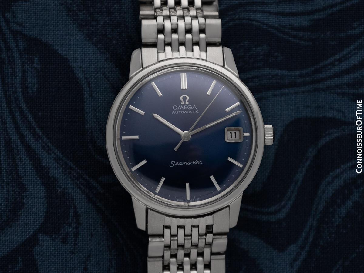 1969 Omega Seamaster Mens Vintage Cal. 565 Watch, Automatic, Date - SS 4