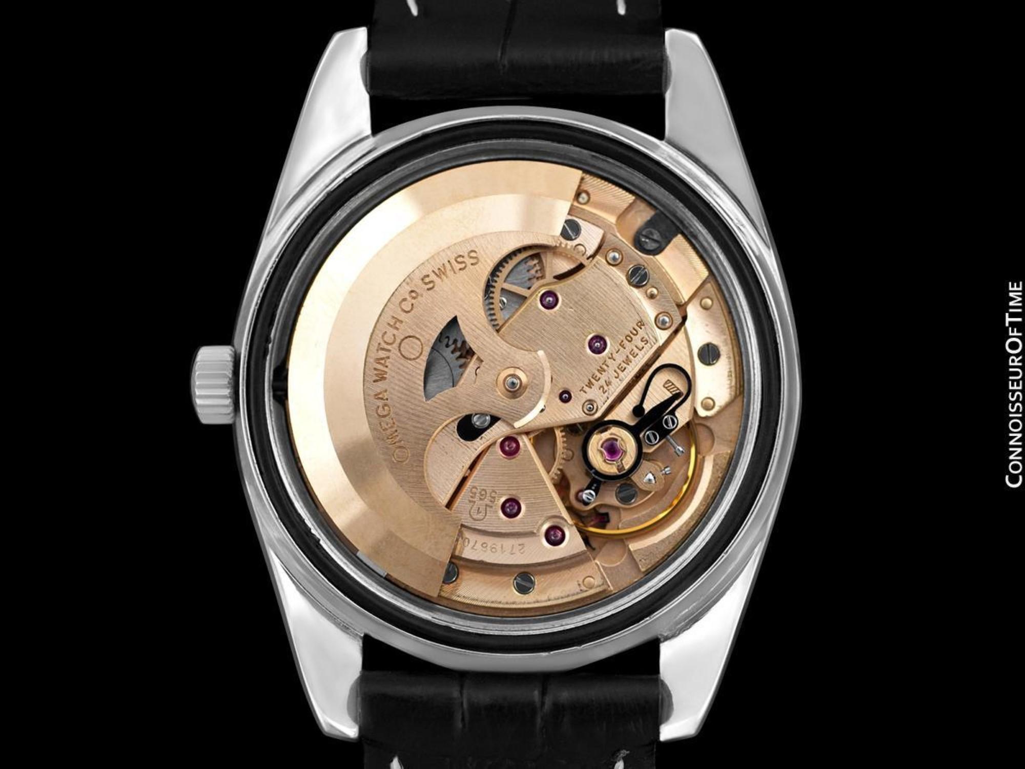 1969 Omega Seamaster Uomo Vintage Cal. 565, automatico, data - SS in vendita 6