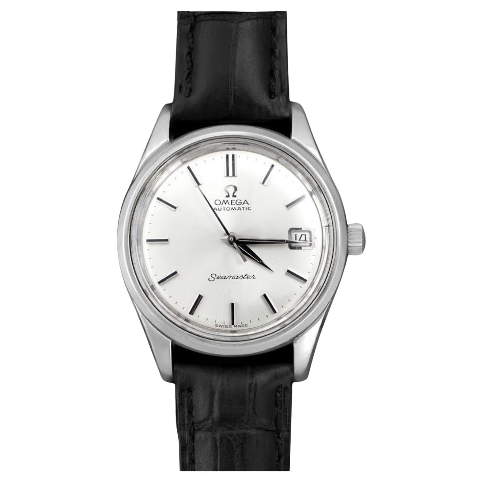1969 Omega Seamaster Mens Vintage Cal. 565 Watch, Automatic, Date - SS