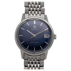Omega Seamaster Montre vintage Cal. 565 pour hommes, automatique, date - SS 1969