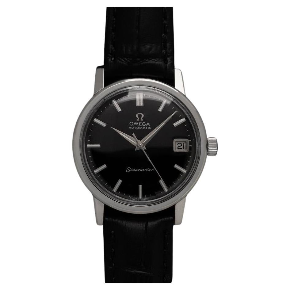1969 Omega Seamaster Mens Vintage Full Size Watch with 565 Movement ...