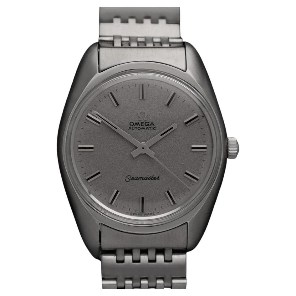 1969 Omega Seamaster Mens Vintage Watch with Automatic Cal. 552 Movement - SS For Sale