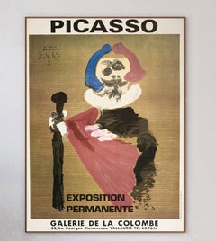 1969 Pablo Picasso - Galerie de la Colombe Original Vintage Poster