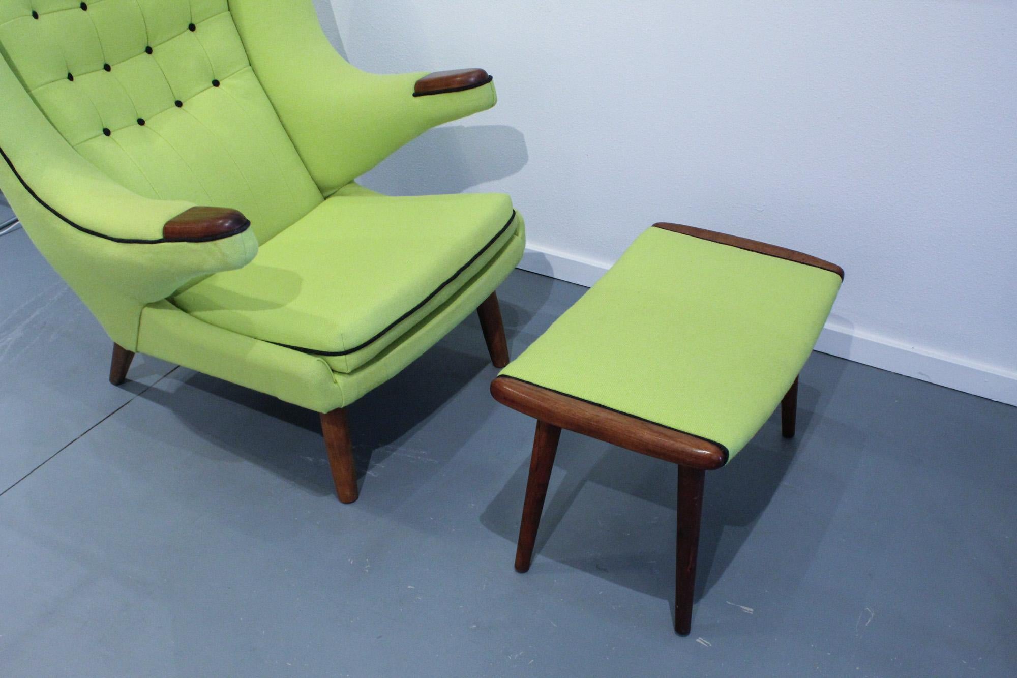 1969 Papa Bear Lounge Chair by Danica Domus Denmark 8