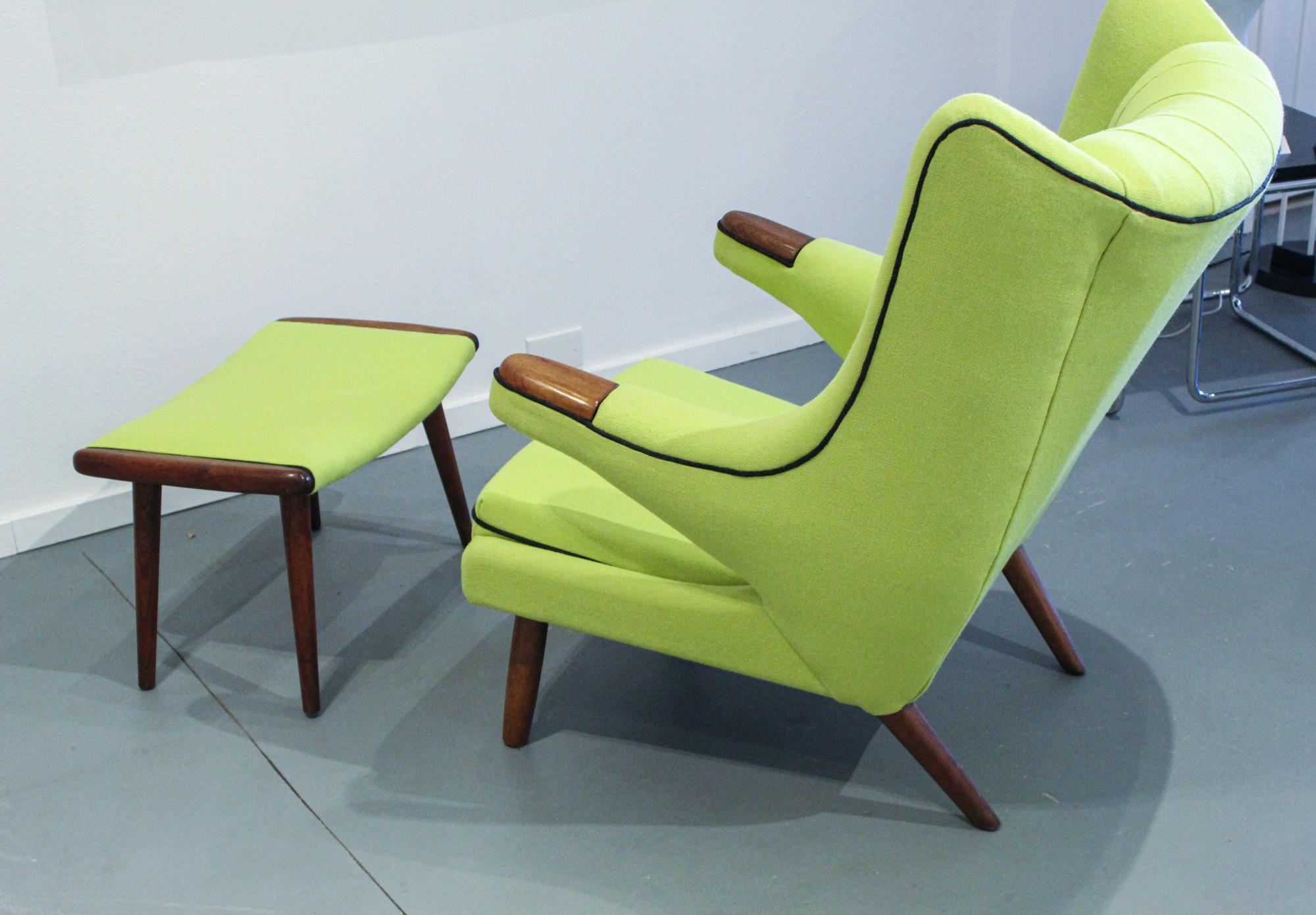 Hand-Crafted 1969 Papa Bear Lounge Chair by Danica Domus Denmark