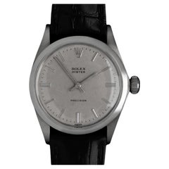 1969 Rolex Oyster Precision Classic Vintage Mens Handwound Watch - SS
