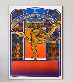 1969 Rolling Stones in Concert Original Vintage Poster