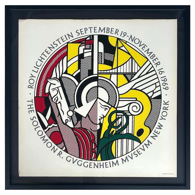 Roy Lichtenstein - Art About Art, historic Whitney Museum of American ...