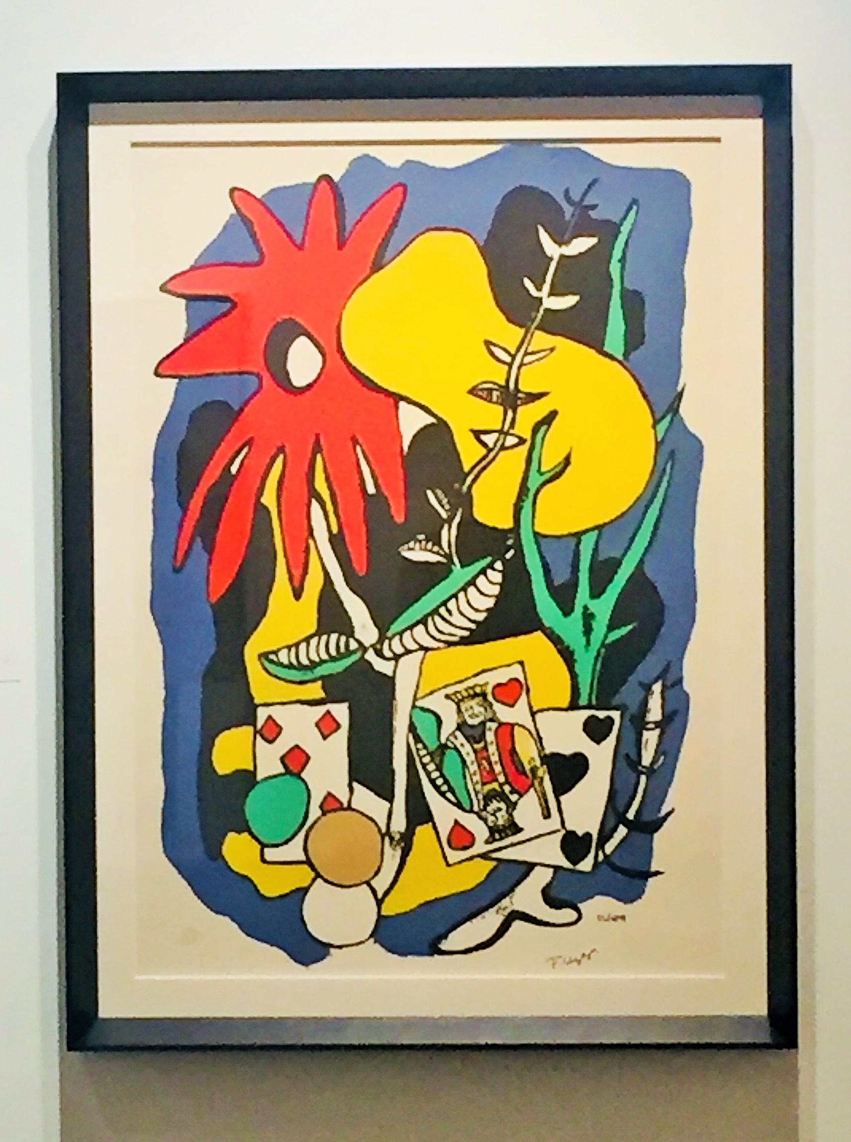 1969s Fernand Leger Lithograph 481/500 In Good Condition In San Diego, CA