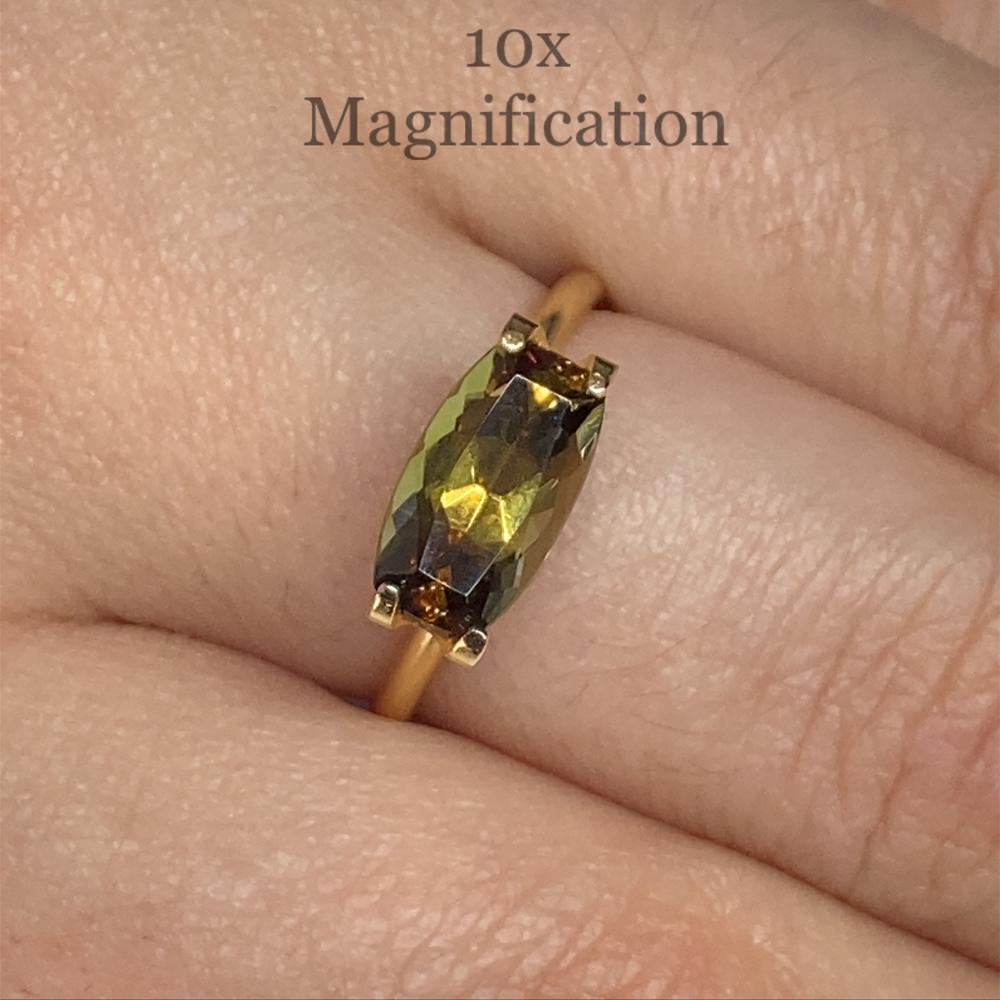 1.96ct Cushion Andalusite GIA Certified For Sale 2