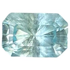 1.97 carats Aquamarine Stone Custom Precision Cut Natural Nigerien Gemstone