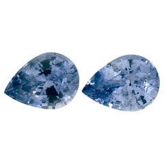 1.97 Ct Blue Sapphire Pear Loose Gemstone
