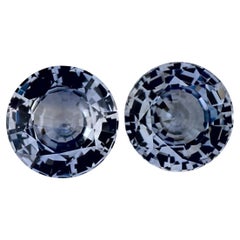 1.97 Ct Blue Sapphire Round Loose Gemstone