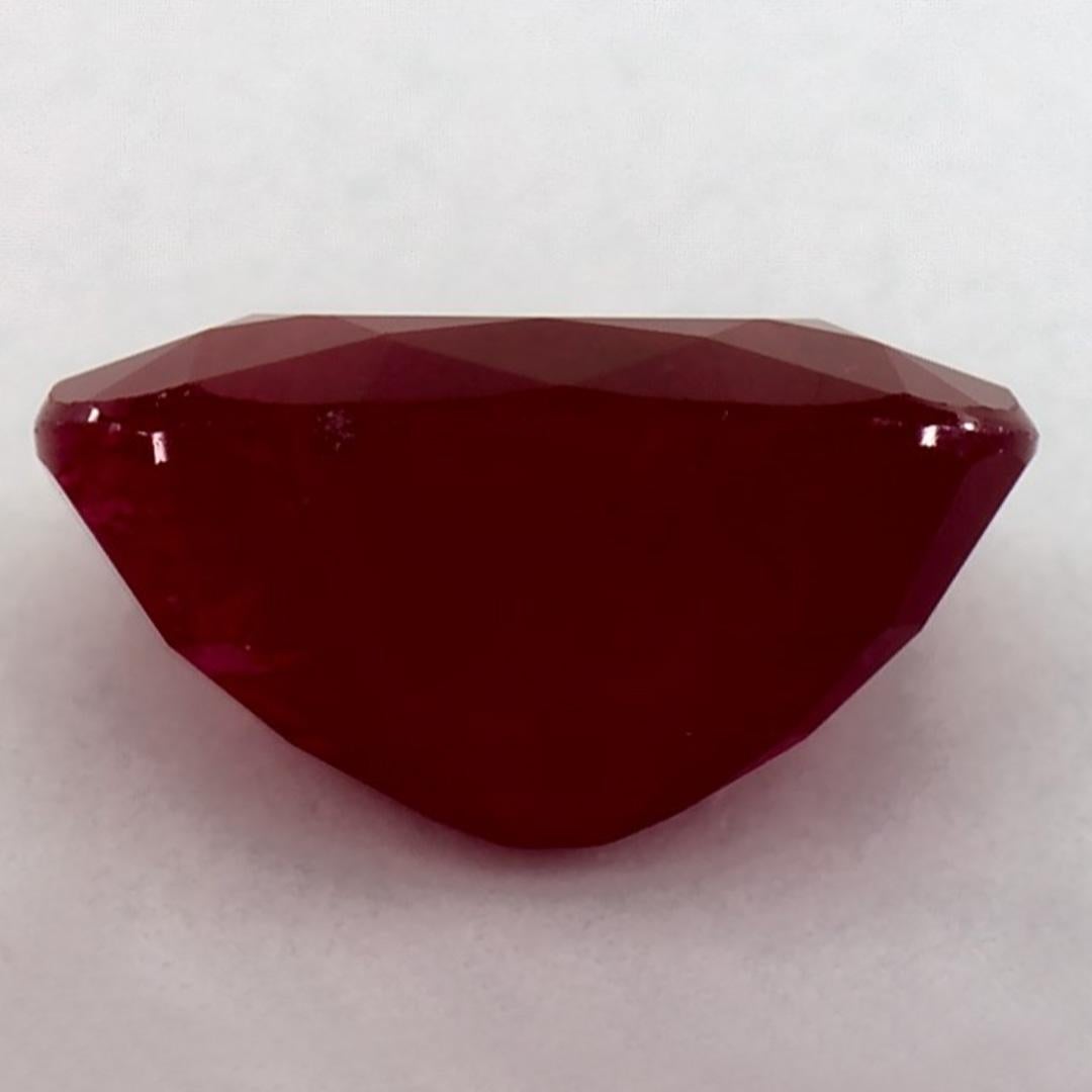 1.97 Ct Ruby Oval Loose Gemstone (pierre précieuse en vrac) Neuf à Fort Lee, NJ