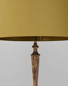 1970-1979 France Antique Gold Pair Of Carved Giltwood Table Lamps