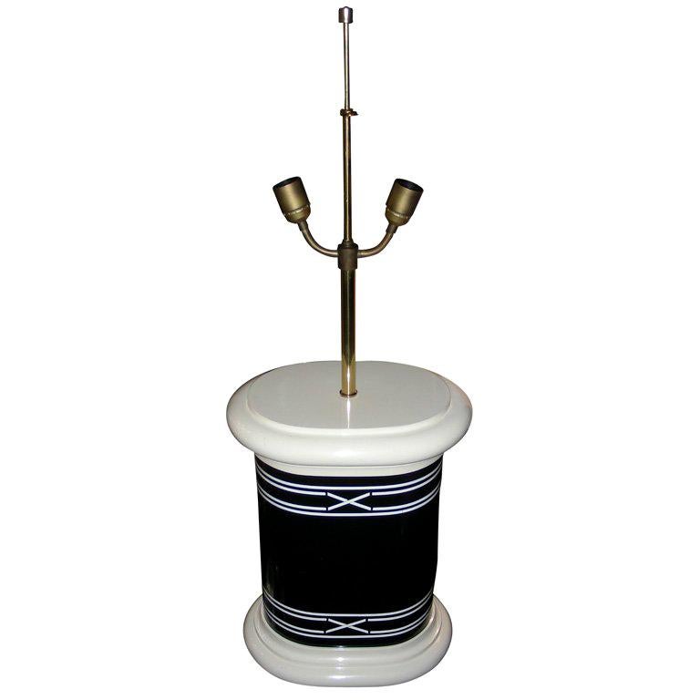 1970-1980 Two-Tone Lacquer Lamp