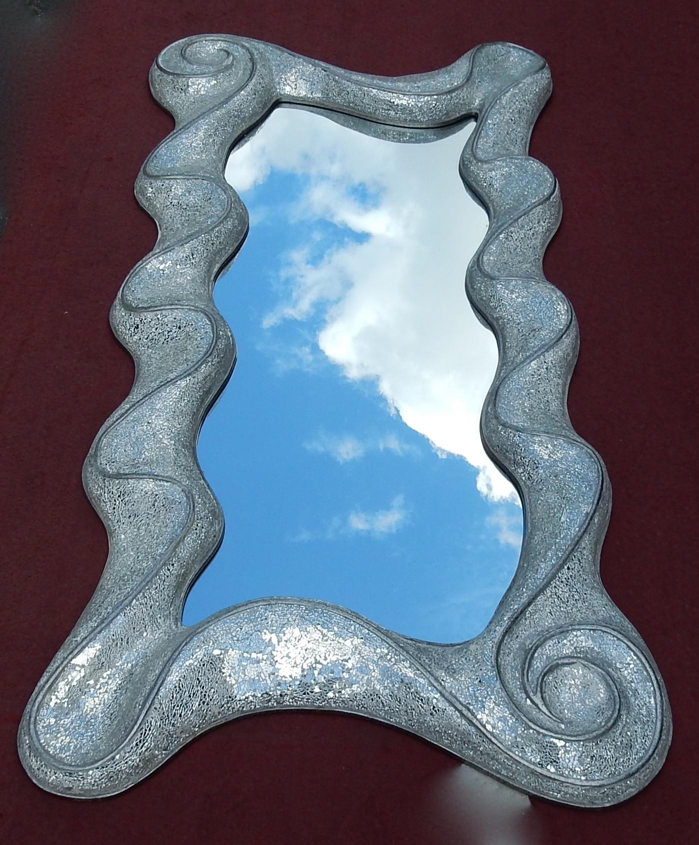 1970-1980 ‘Mirror Period Disco Inlaid with Shards of Mirrors Movement Shape 5
