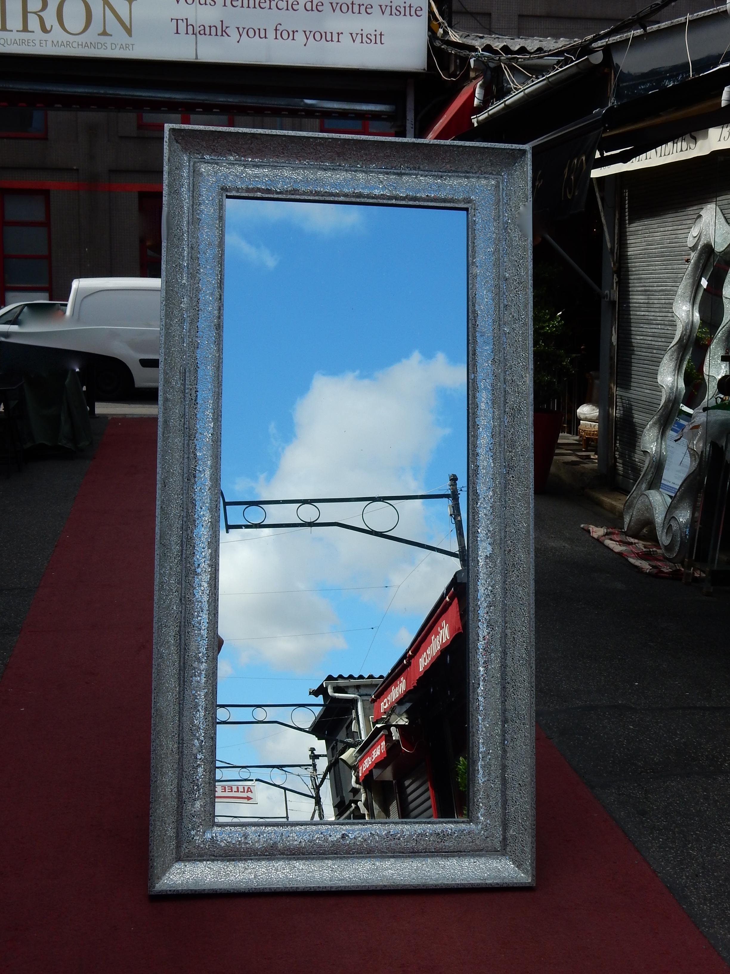 1970/80 ‘Mirror Period Disco Inlaid With Shards Of Mirrors Rectangular Shape 204 For Sale 1