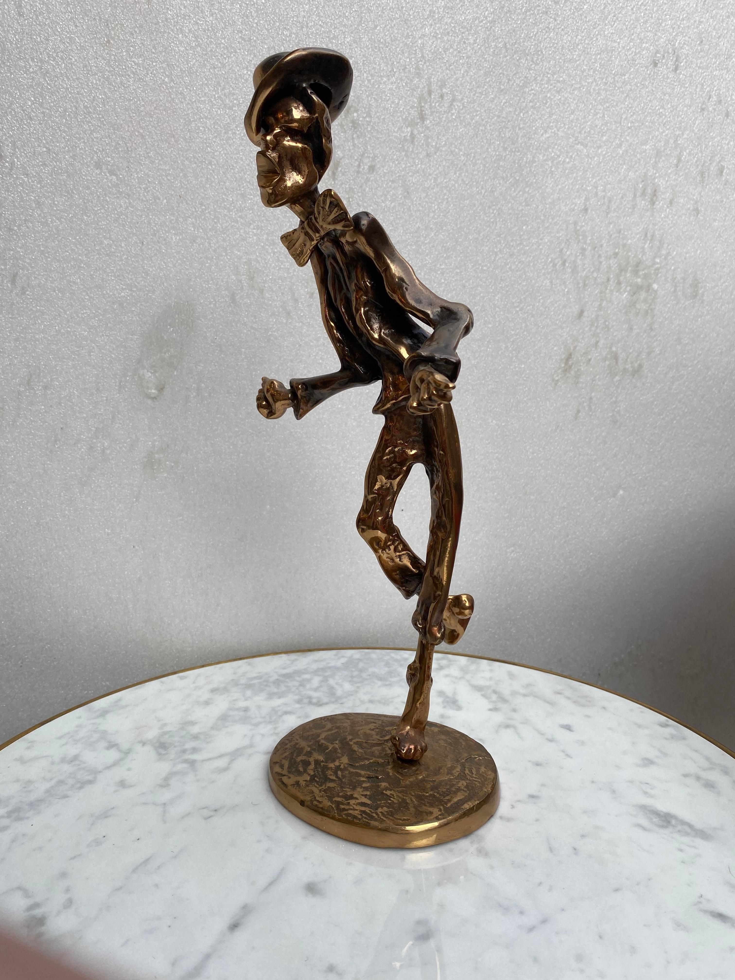 1970/80 'La banda de jazz' 4 esculturas de bronce, firmadas LOHE en venta 5